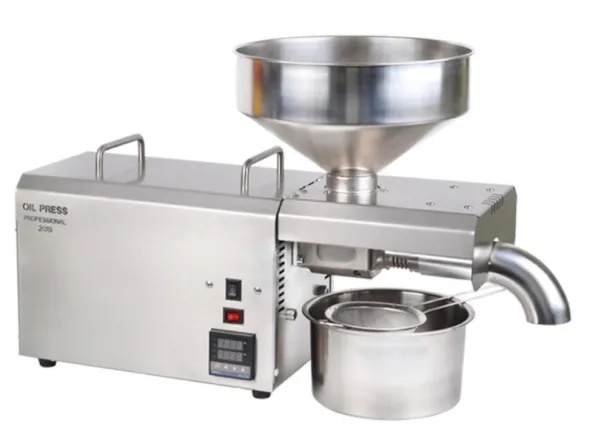 Pressa per spremitura a freddo olio mini frantoio oleario elettrico professionale Akita jp AKJP 700