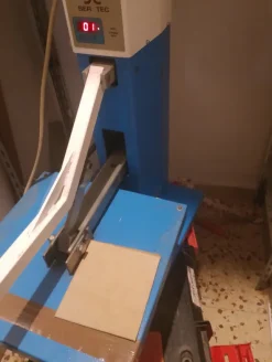 Pressa per stampa a caldo