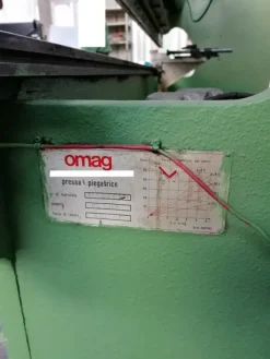 3#7226 Pressapiega idraulica Omag