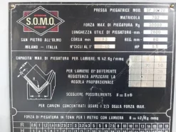 2#7374 Pressa piegatrice Somo SP 30/26