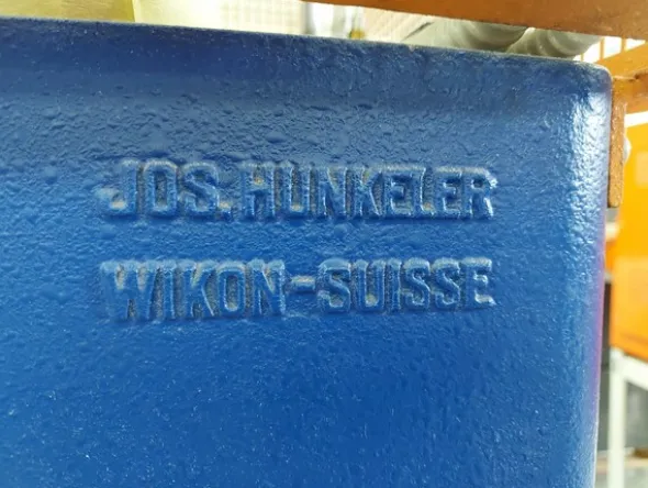 7#7341 Pressa rilegatrice Jos Hunkeler