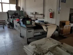 1#3139 Pressa rotativa Bergi e trasportatore aereo