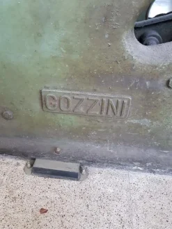 1#3139 Pressa rotativa Bergi e trasportatore aereo