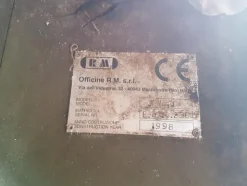 1#3139 Pressa rotativa Bergi e trasportatore aereo
