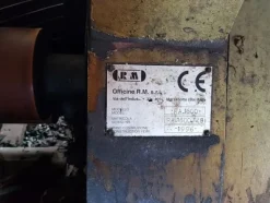 1#3139 Pressa rotativa Bergi e trasportatore aereo