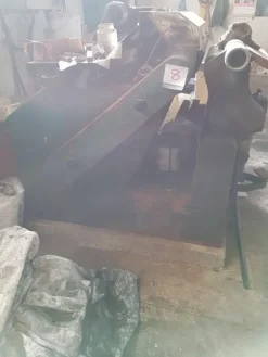 1#3139 Pressa rotativa Bergi e trasportatore aereo