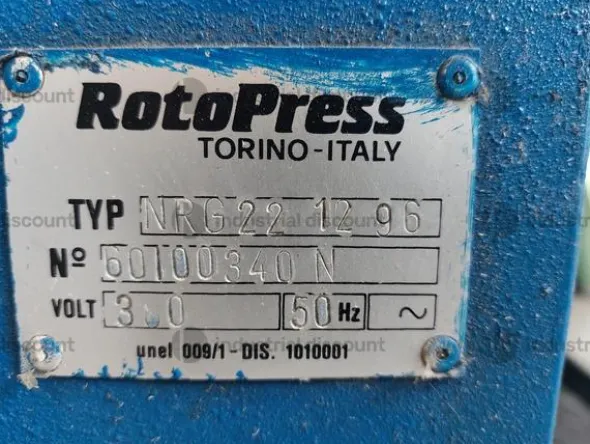 9#9875 Pressa rotativa Rotopress