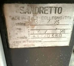 Pressa Sandretto serie 8 - 95 ton