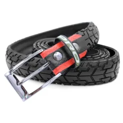 PRODUZIONE cinture con copertoni di bicicletta
