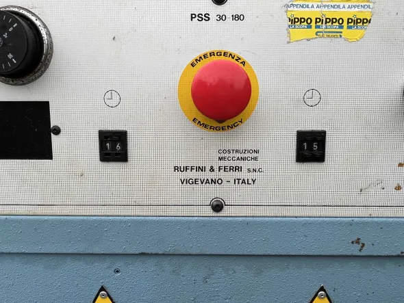PSS30 Ruffini & Ferri Garbatrice idraulica suolificio