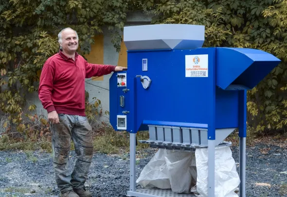 Pulitore Calibratore per Sementi e Cereali ASM 5 t/h