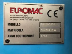 3#4283 Punzonatrice Euromac CX1000/30