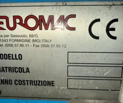Punzonatrice Euromac Cx 1000/30 30 Ton Cnc