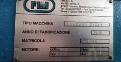 Punzonatrice FIM Vulcano Digit