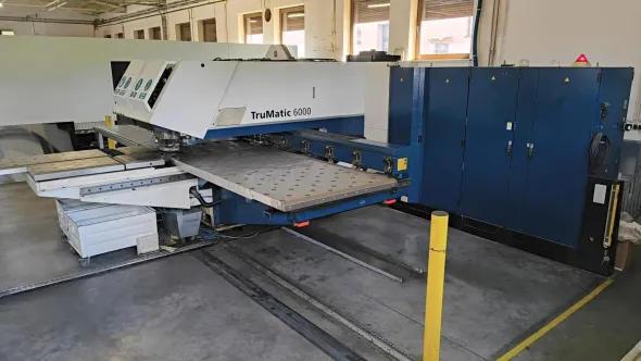 Punzonatrice laser TRUMPF TruMatic TC 6000 L-1300
