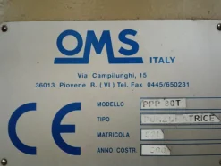 Punzonatrice OMS 80T