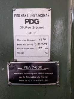 Punzonatrice PDG
