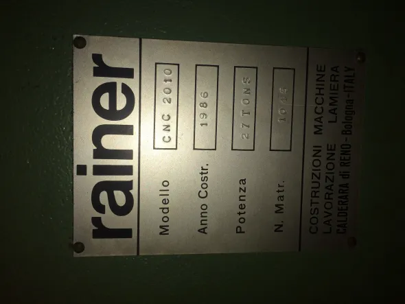 Punzonatrice Rainer
