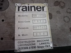 Punzonatrice RAINER+ BANCO