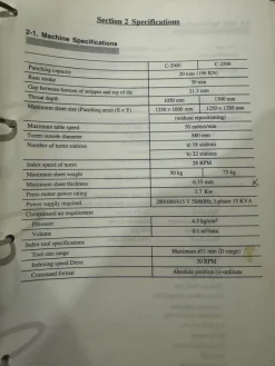 Punzonatrice Wiedeman usata