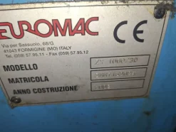 15#8413 Punzonatrice 1000x40 Ton. Mutitool