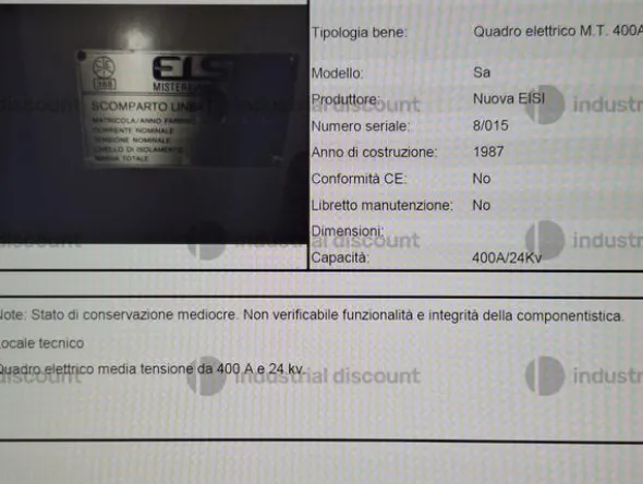 30#9389 Quadri elettrici