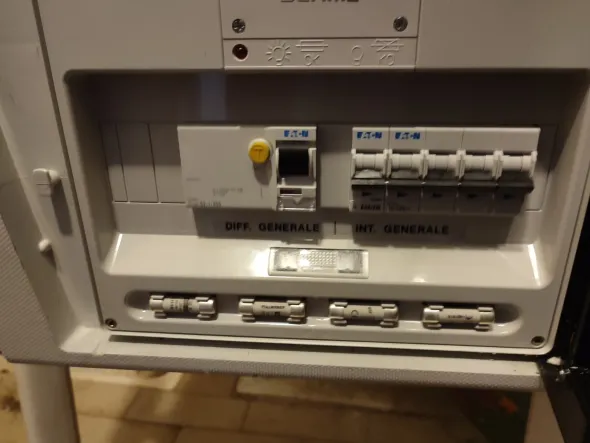 Quadro di distribuzione Asc Scame 35kW