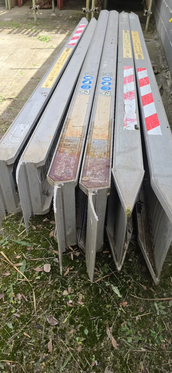 Rampe di carico in alluminio