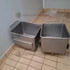 15#9389 Recipienti in acciaio per carne