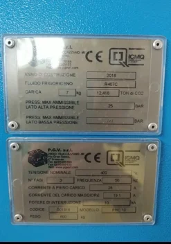 REFRIGERATORE RH/C 10
