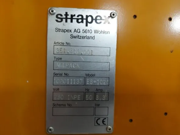 40#7341 Reggiatrice automatica StrapexAllpack