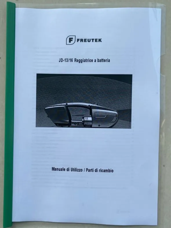 47#4978 Reggiatrice manuale a batteria Freutek