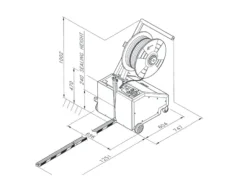 Reggiatrice TP-202MV Nuova