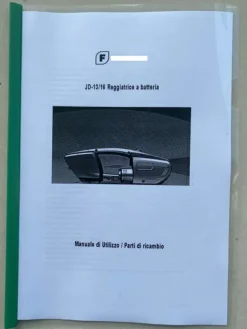 27#4978 Reggiatrici manuali a batteria 3 pz.