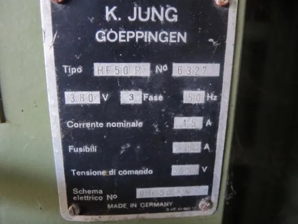 21#3064 Rettifica Jung hf 50 r