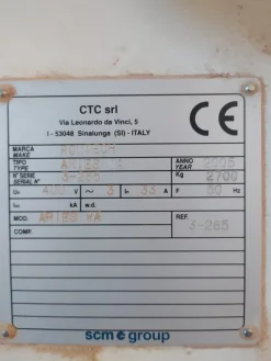 Ricambi cnc SCM
