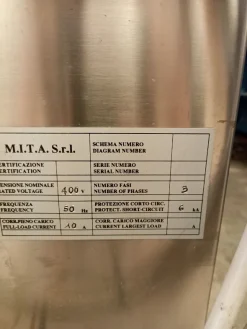 RIEMPITRICE e TAPPATRICE 6 TESTE MARCA M.I.T.A