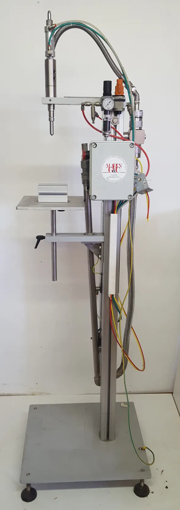 Riempitrice pneumatica liquidi e solventi ICI Marin