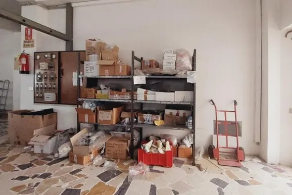 1#7467 Rimanenze di magazzino per produzione di calzature