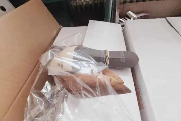 1#7467 Rimanenze di magazzino per produzione di calzature