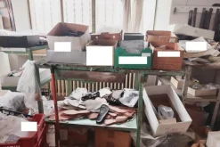 1#7467 Rimanenze di magazzino per produzione di calzature