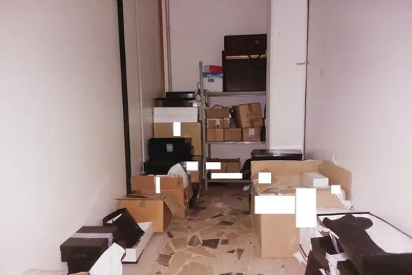 1#7467 Rimanenze di magazzino per produzione di calzature