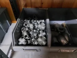 1#10082 Rimanenze di magazzino tubi e pezzi speciali per idraulica e gas