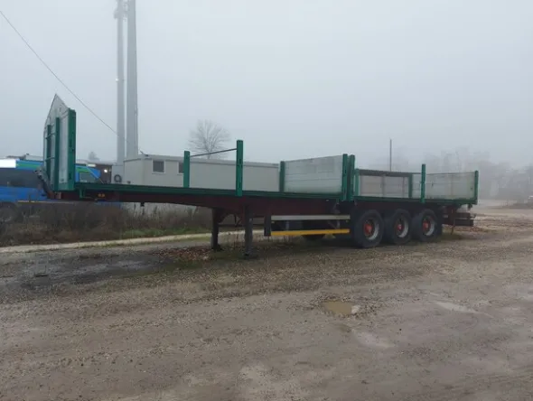 4#8116 Rimorchio ACERBI ribaltabile 3 assi