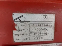 4#8116 Rimorchio ACERBI ribaltabile 3 assi
