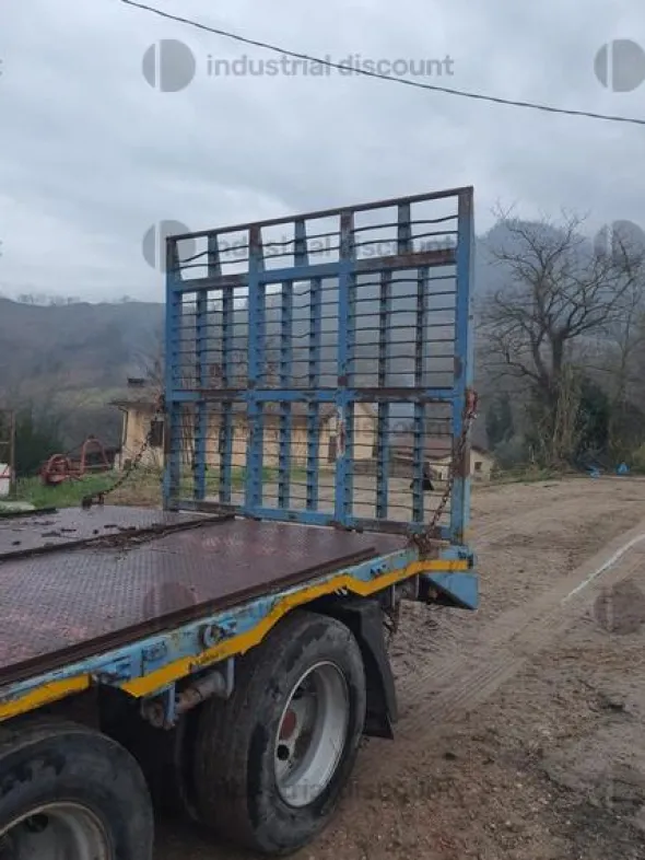 4#8963 Rimorchio 8m balestrato