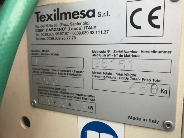 Roccatrice Texilmesa per tubetto 170 per cucirini e sintetici
