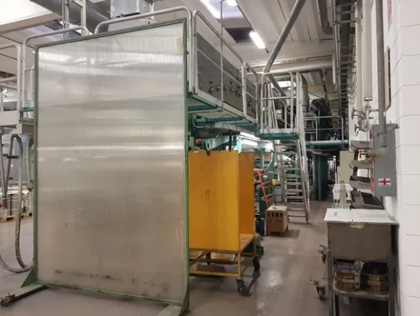 3#4896 Roto screen Emboss combination machine