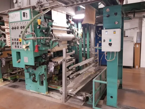 3#4896 Roto screen Emboss combination machine