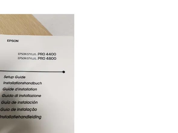 Rottame Epson Stylus Pro 4800 x magliette